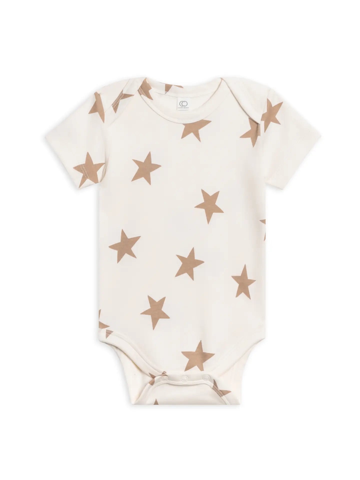 Organic Baby Afton Bodysuit - Star/Truffle – The Ivory Palm