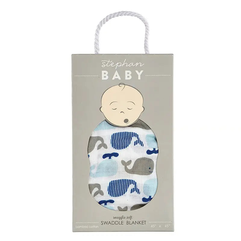 Swaddle Blanket - Whale