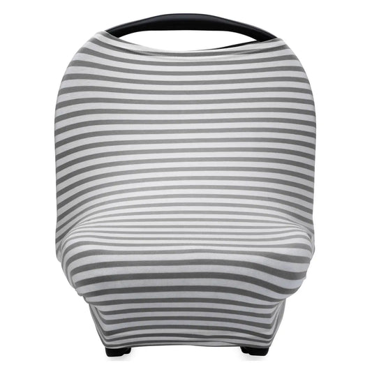 Multi-Use Cover, Gray/White Stripes