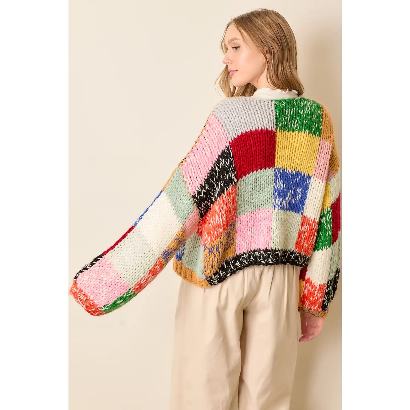 Colorblock Cardigan