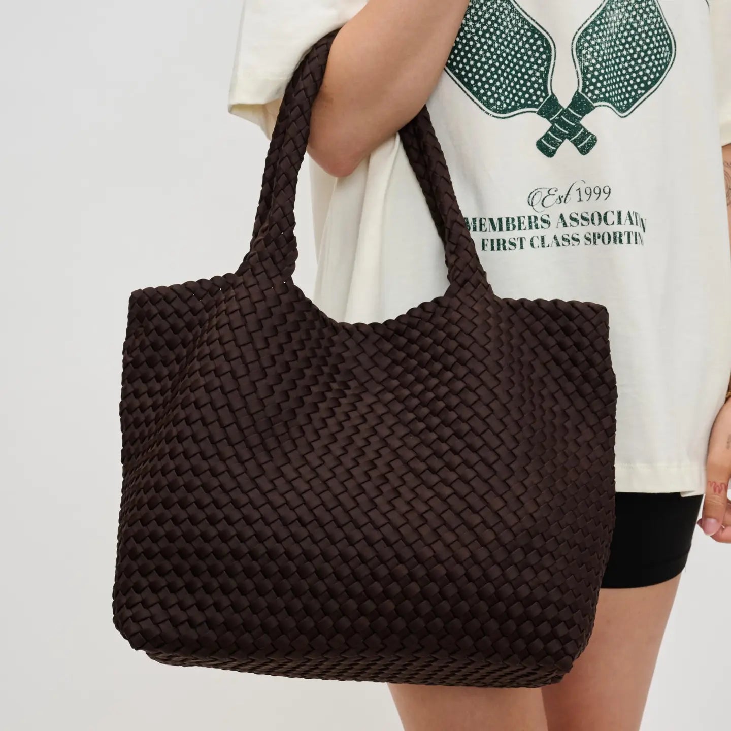 Sky's the Limit - Medium Woven Neoprene Tote