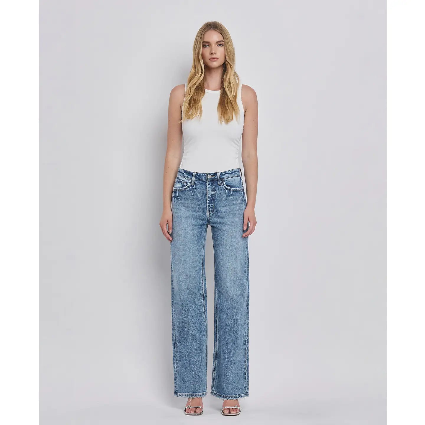 Super High Rise Wide Jeans