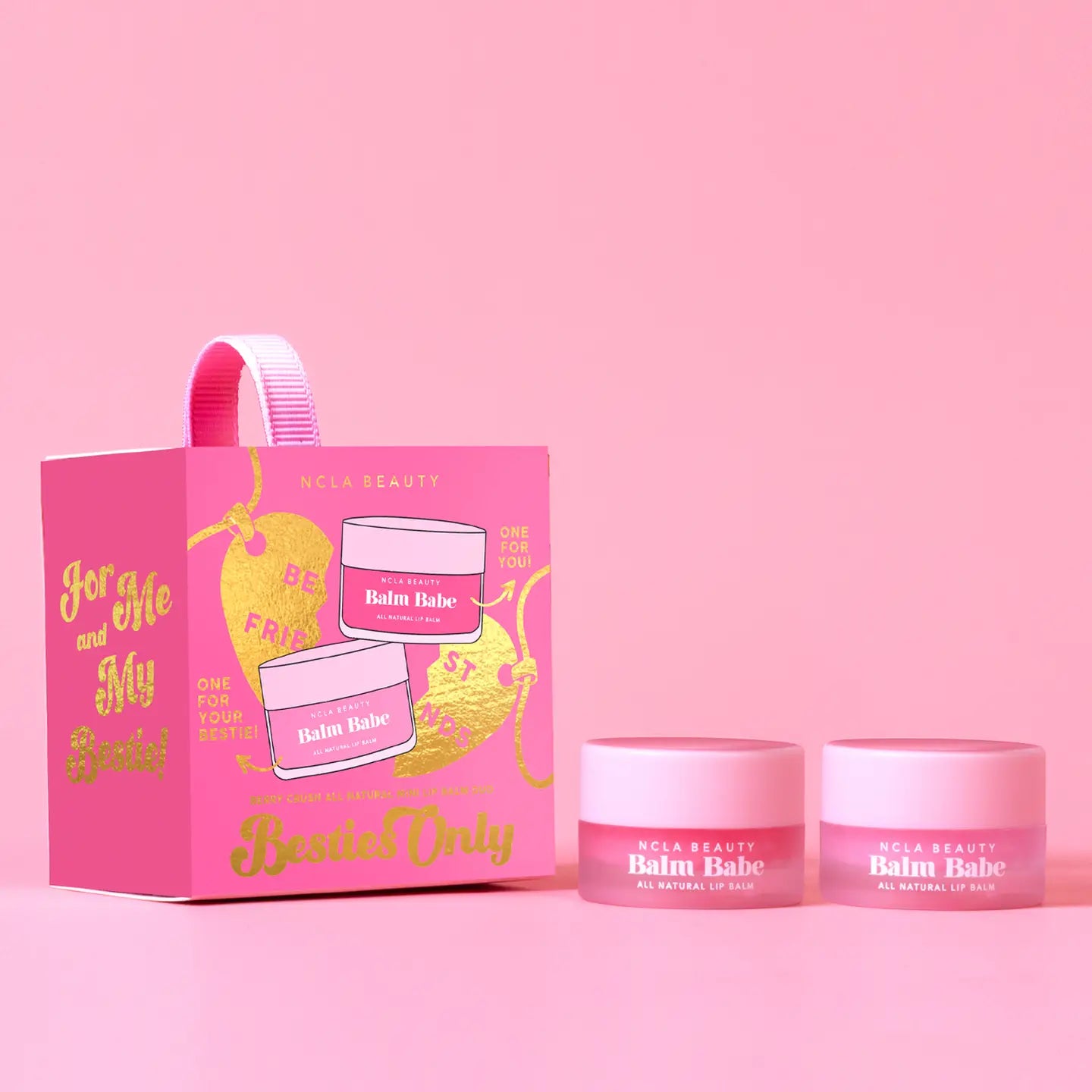 Besties Only Galentine's Day Lip Balm Set