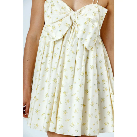 Daisy Bow Front Dress