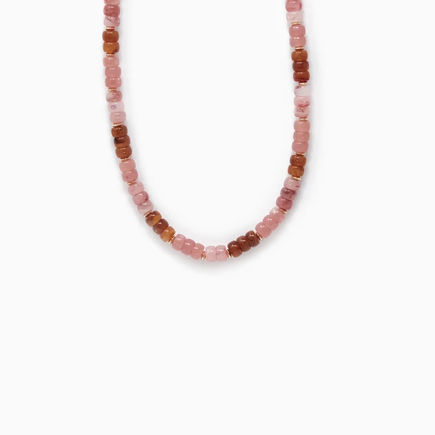 Brown Multicolor Necklace