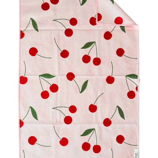 Put A Cherry On It: Double-Sided Hand Towel