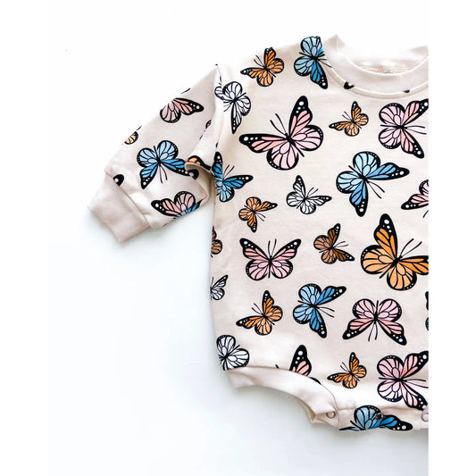 Bubble Romper | Butterflies