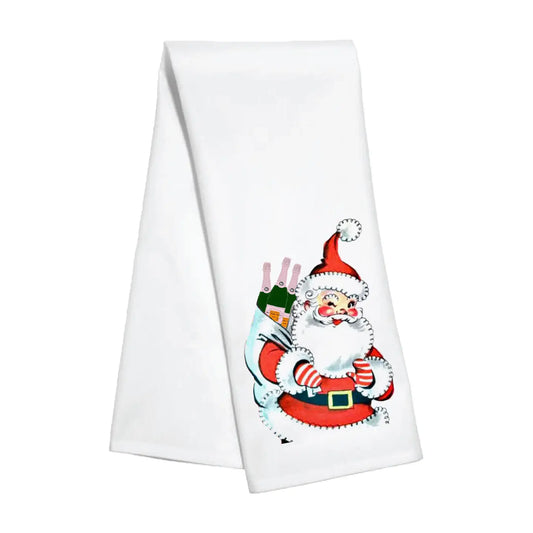 Retro Santas Gift Towel