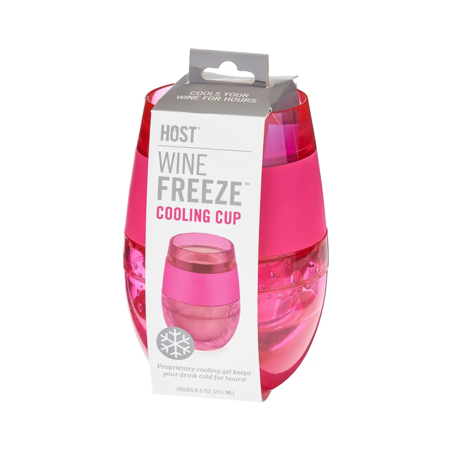 Wine Freeze™ Cooling Cup in Translucent Magenta (1 Pack)