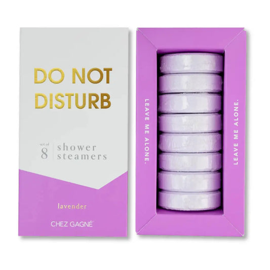 Do Not Disturb Shower Steamers - Lavender - Set of 8 Tabs