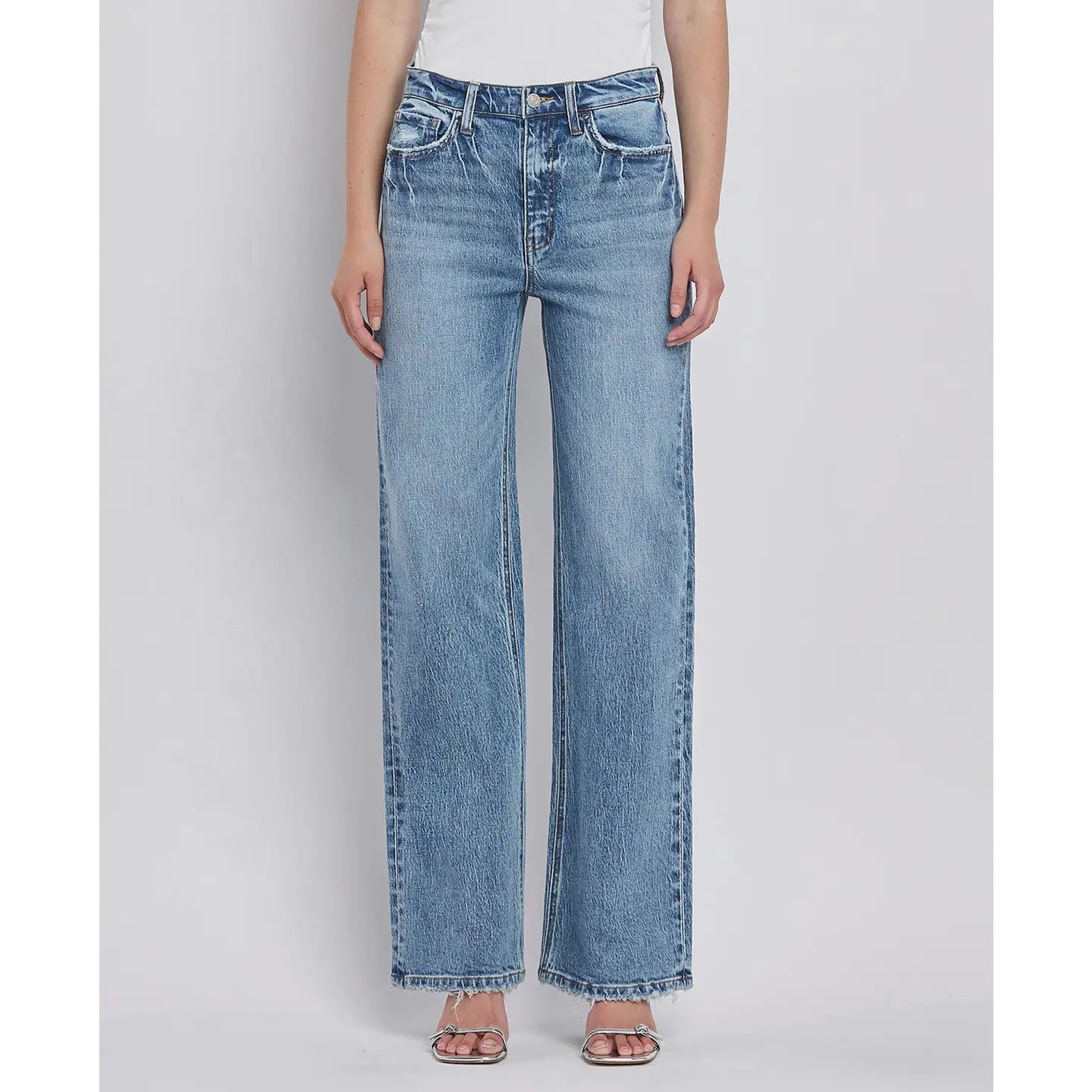 Super High Rise Wide Jeans