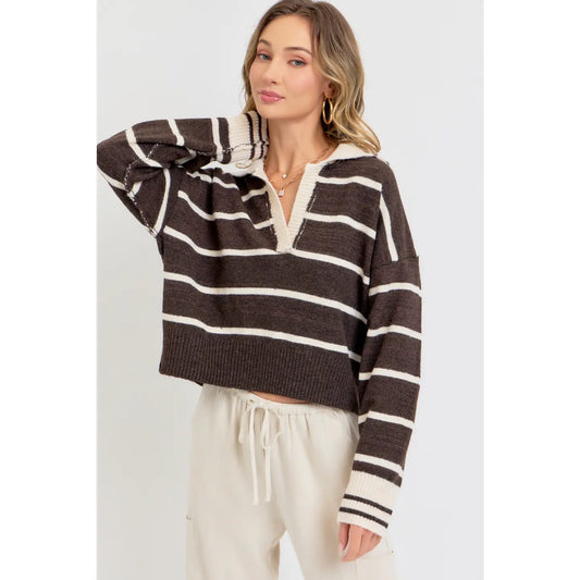 Striped Everyday Knit Sweater