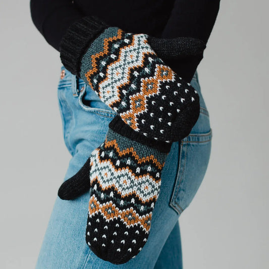 Patterned Mittens