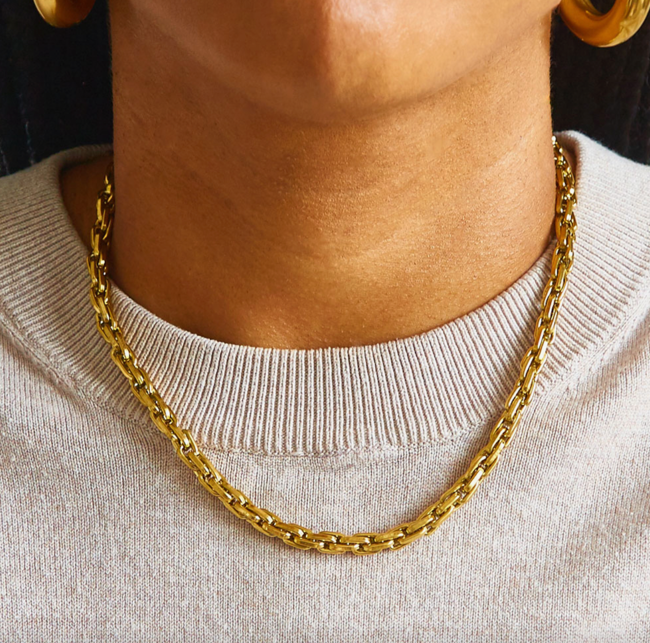 Gold Woven Necklace