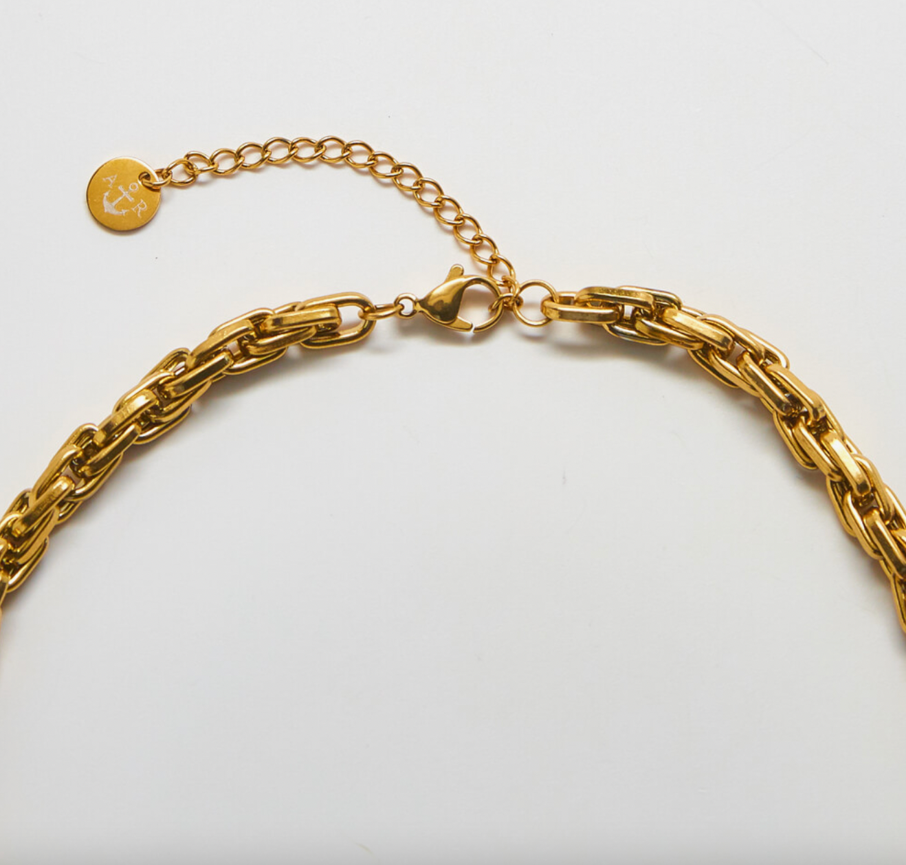 Gold Woven Necklace