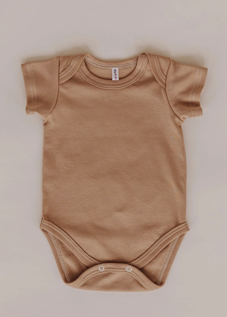 Baby Bodysuit with Short Sleeves