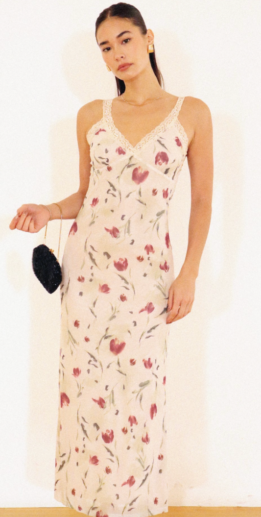 Rose Garden Midi Dress