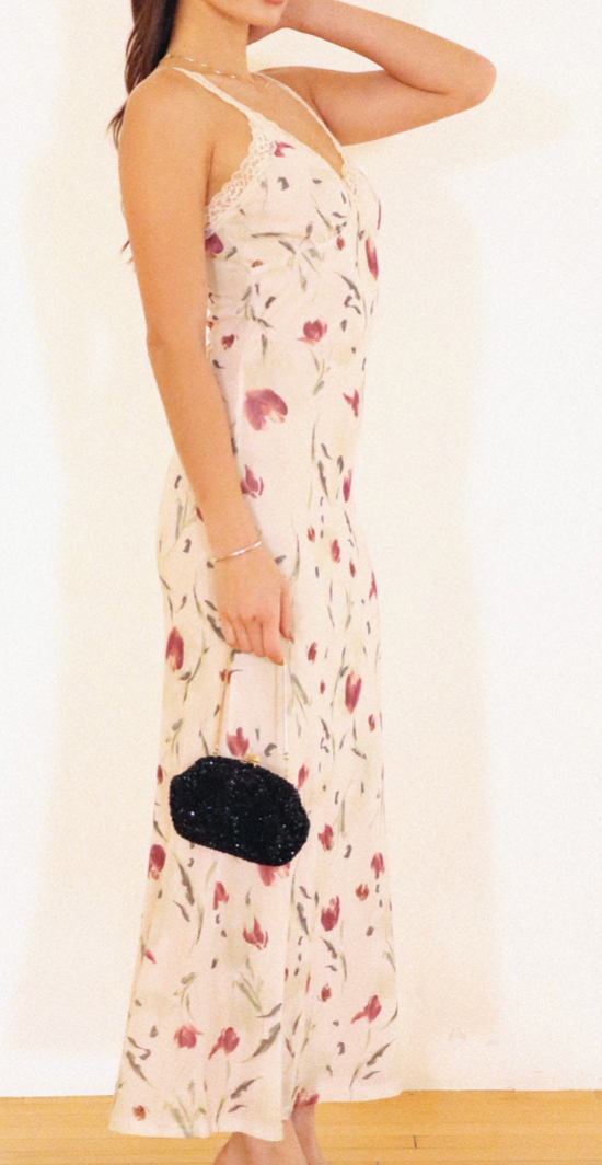 Rose Garden Midi Dress