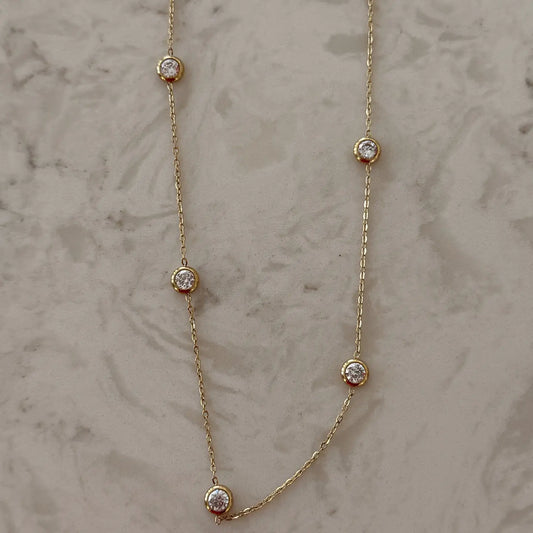 Dainty Diamond Necklace