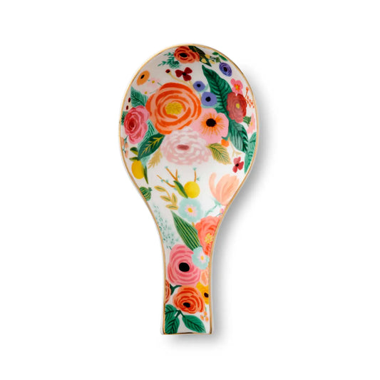 Garden Party Porcelain Spoon Rest