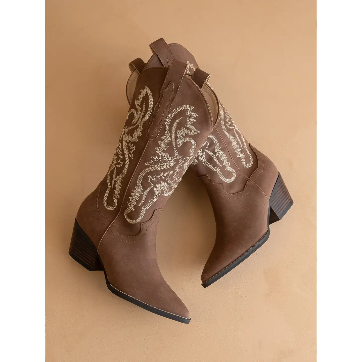 The Amaya | Cocoa Classic Western Boot