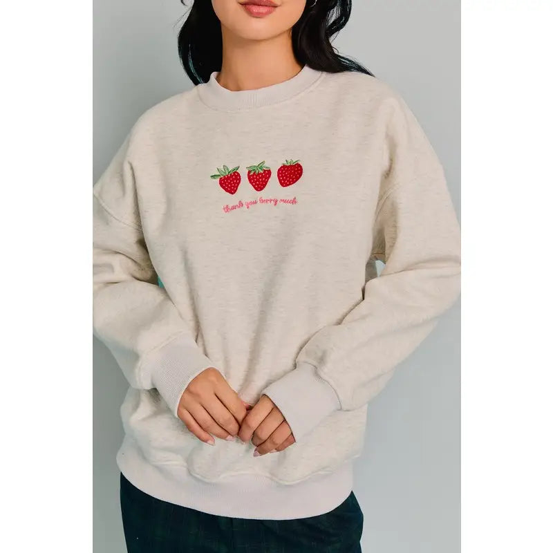 'thank You Berry Much' Sweatshirt