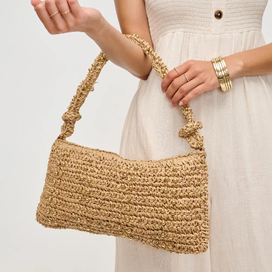 Going Places Straw Shoulder Bag