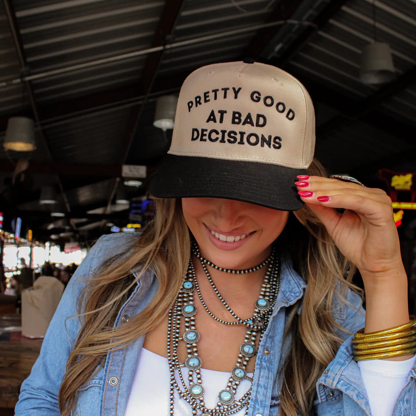 Pretty Good At Bad Decisions Hat