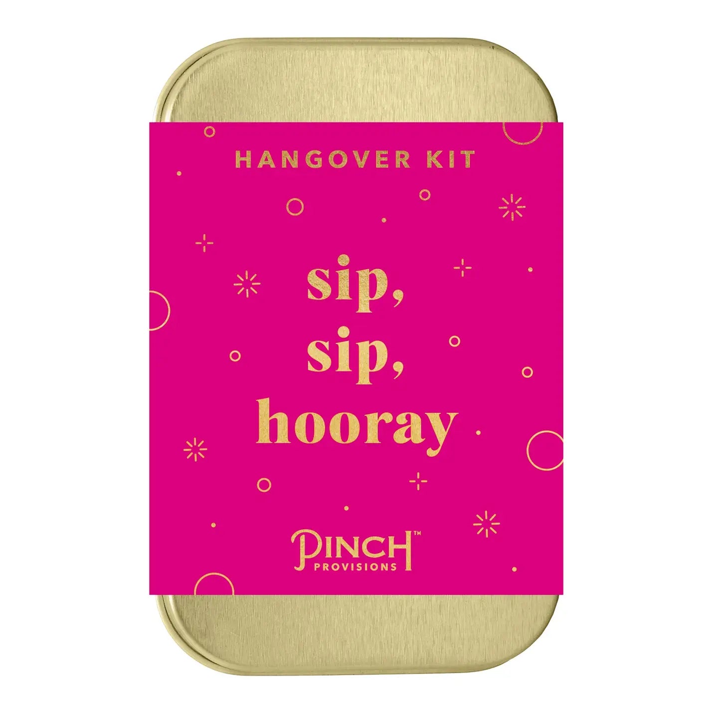 Hangover Kit | Pink - Sip, Sip, Hooray - Valentine's Gifts