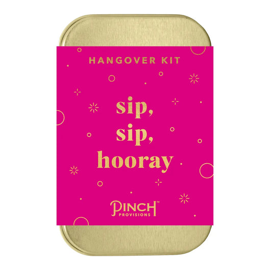 Hangover Kit | Pink - Sip, Sip, Hooray - Valentine's Gifts