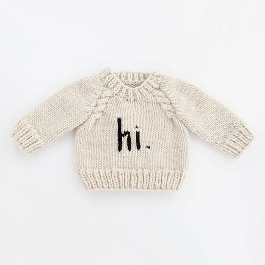 Hi. Crew Neck Sweater Baby & Toddler