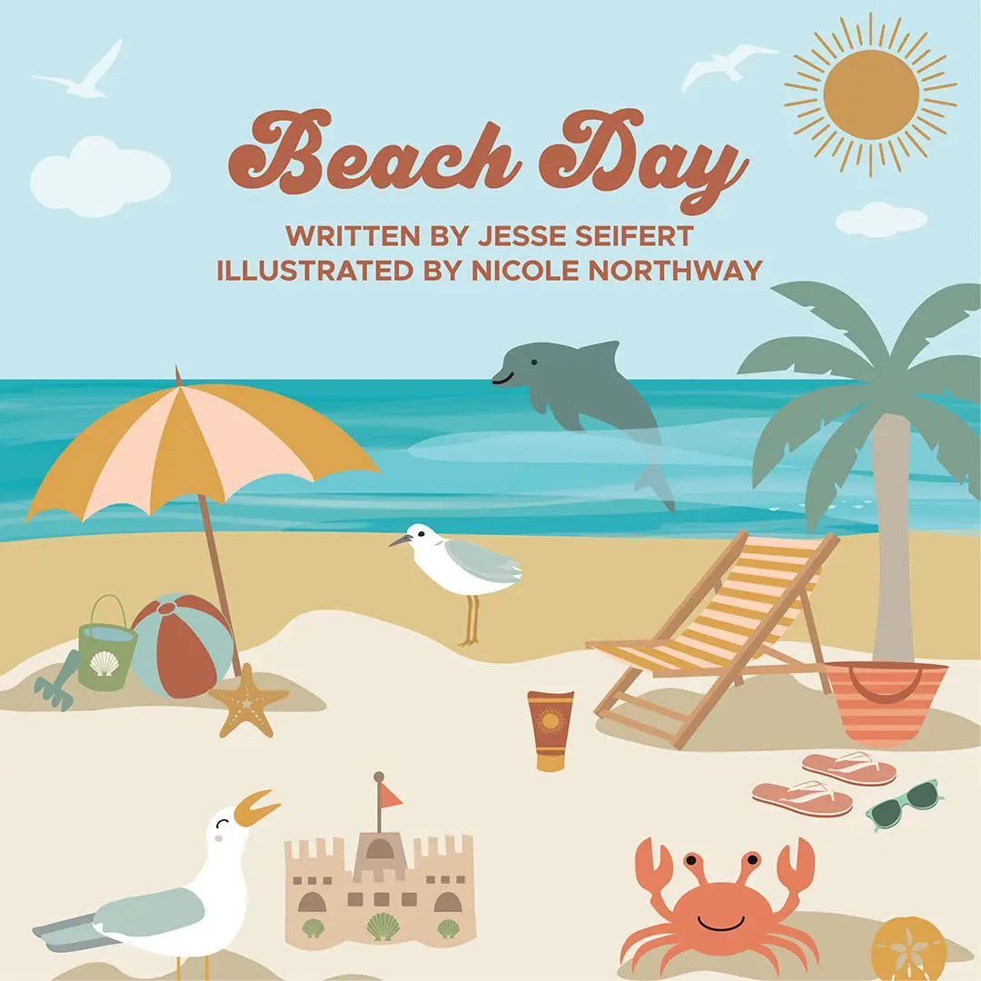 Beach Day Look and Find Summer Baby & Kids Board Book