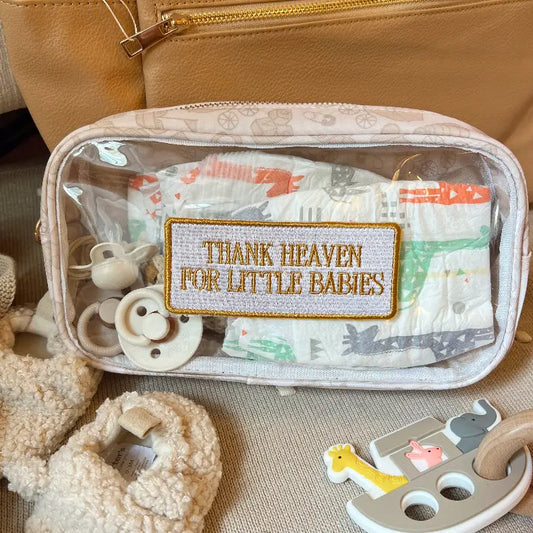 Thank Heaven - Medium Clear Bag