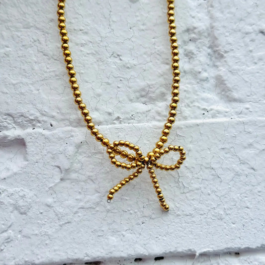 Brooklyn Bow Necklace