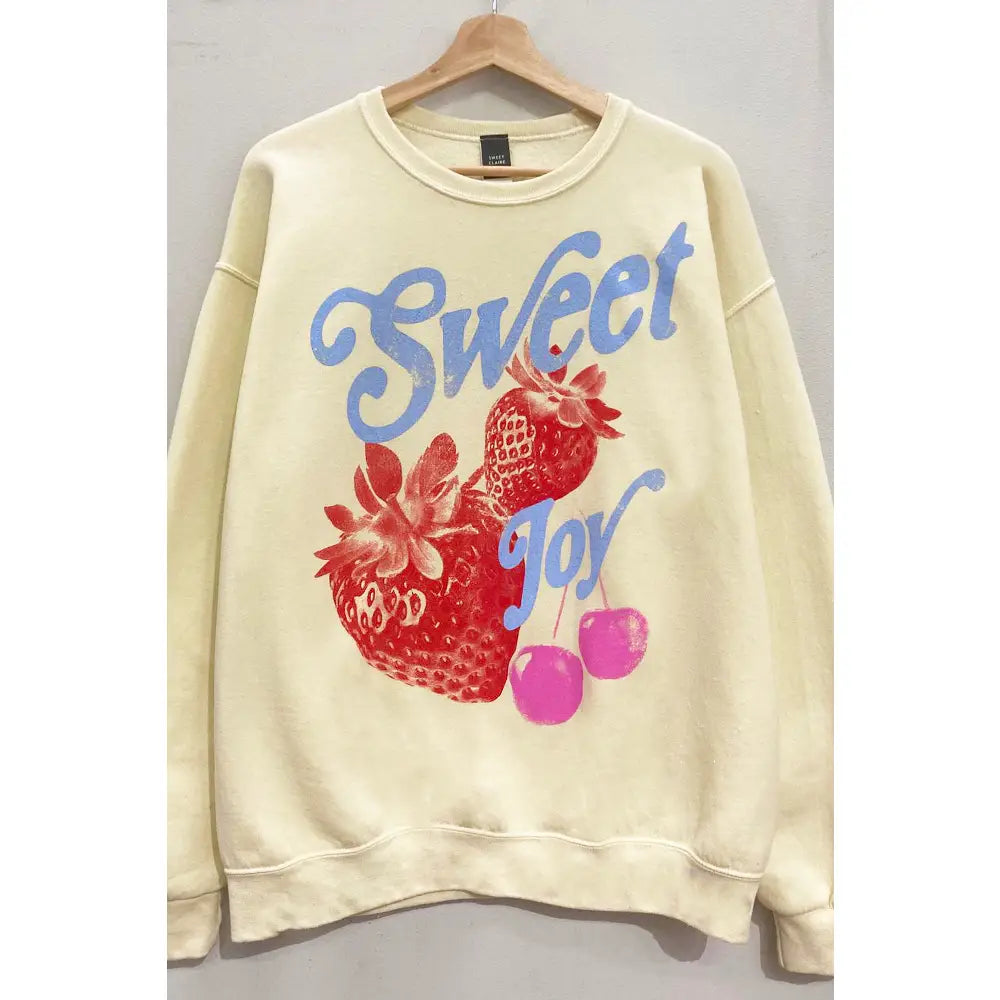 Sweet Joy Strawberry Sweatshirt