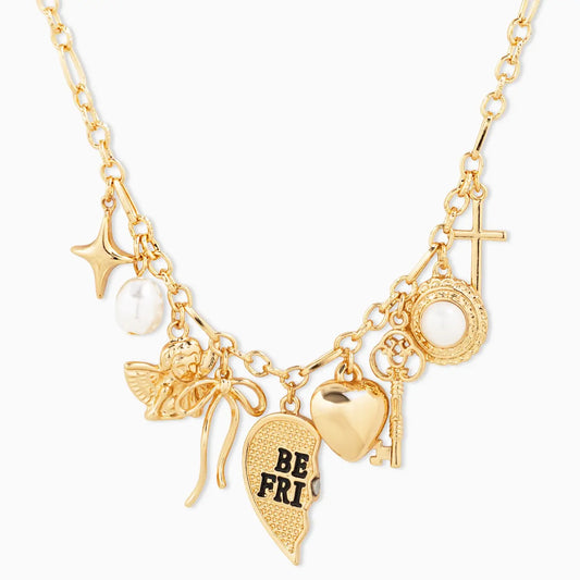 Matching Bff Charm Necklace Set