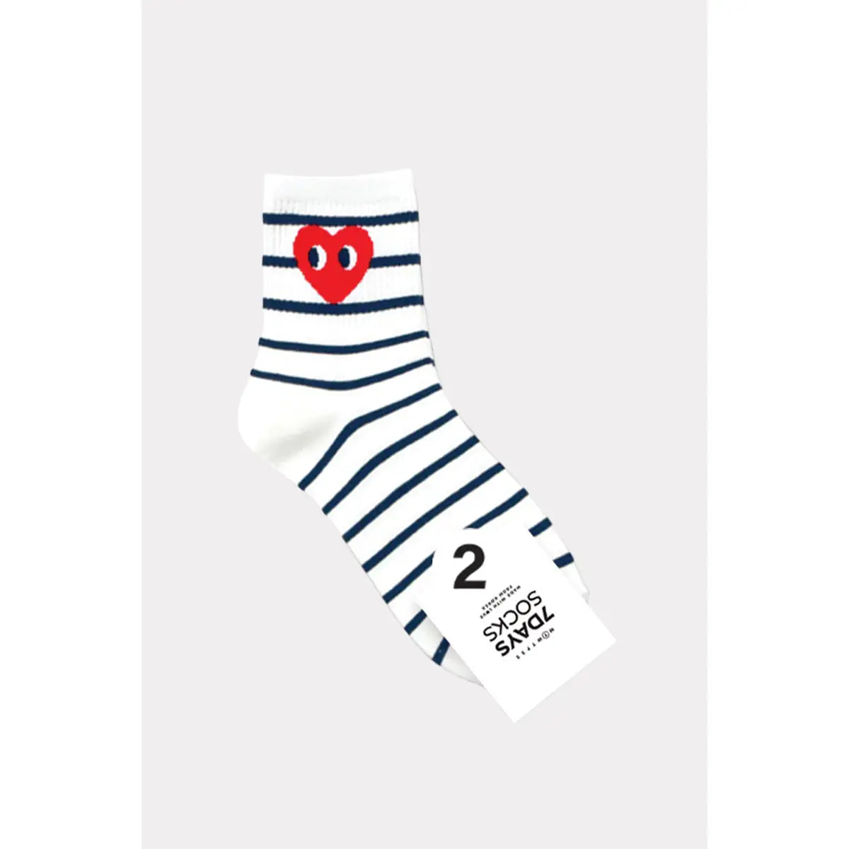 Women's Crew Falling in Love Socks