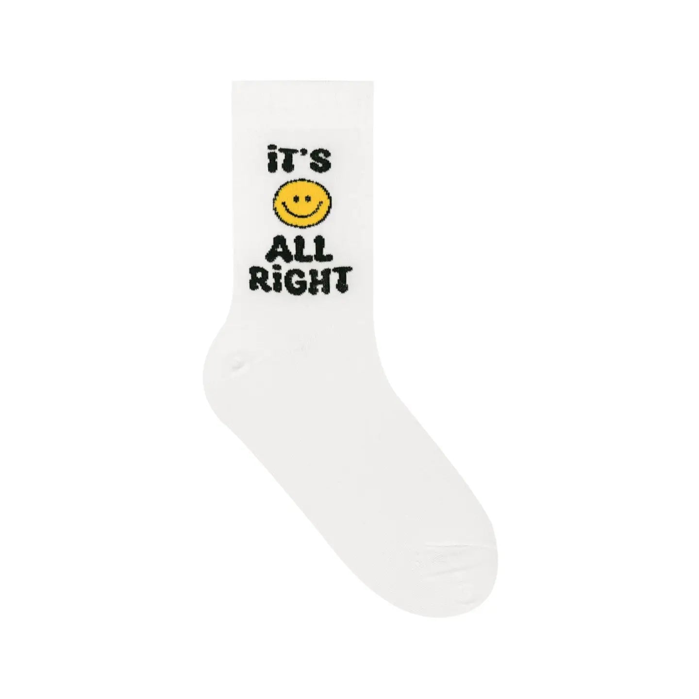 Women's Smile Culture Crew Socks