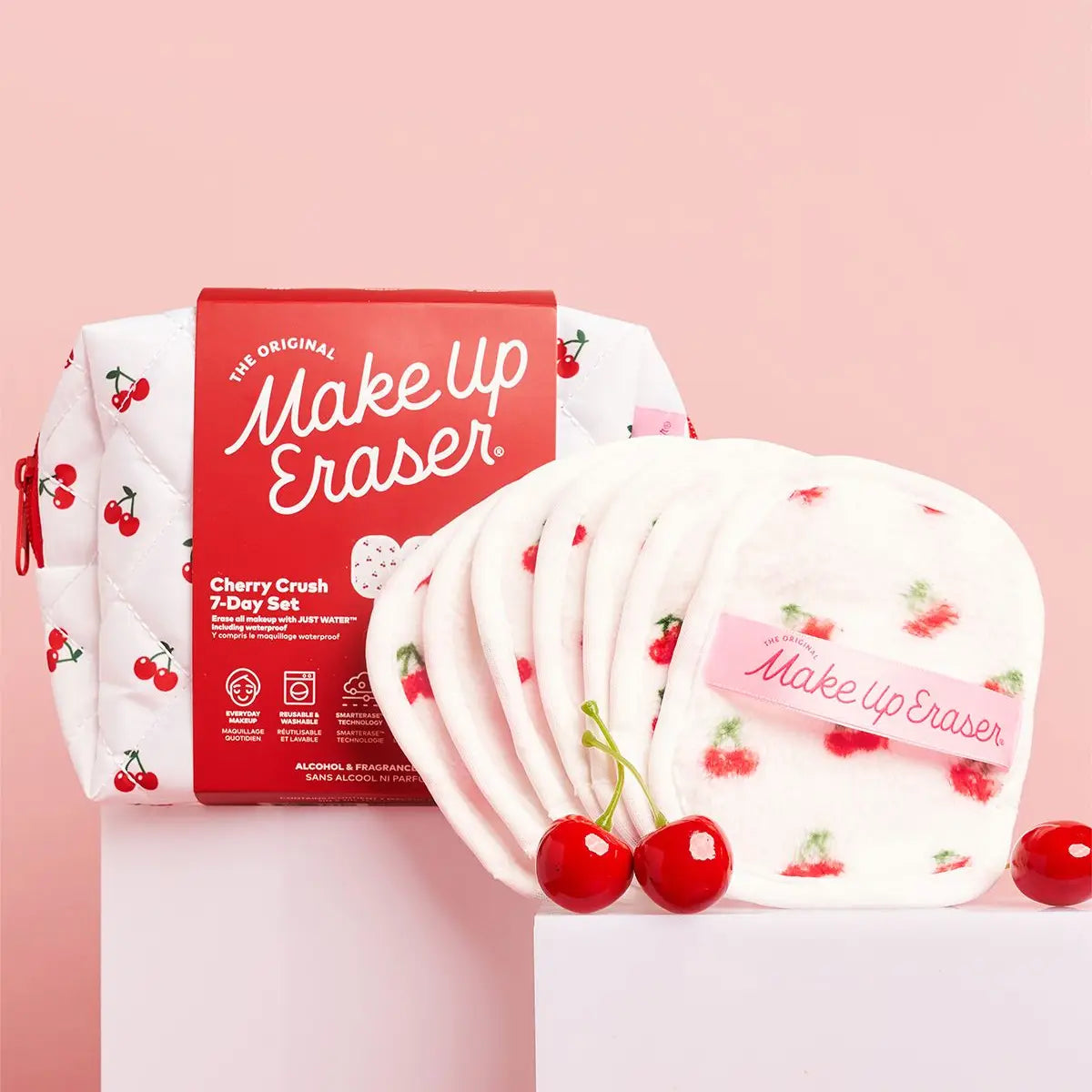 Cherry Crush 7-Day Set & Makeup Bag