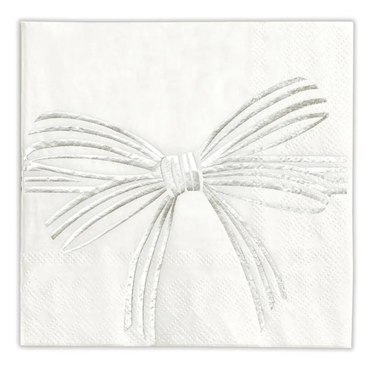 Bow Napkin - Silver