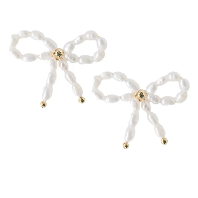 Petite Pearl Bows